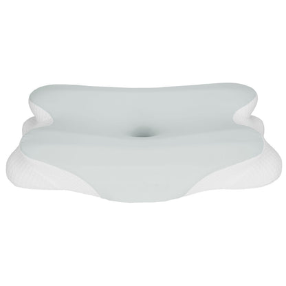 US Local 1 Pc Orthopedic Memory Foam Pillow With Cooling Case Neck Support Pillow With Machine Washable Case For Side Back Stomach Sleepers