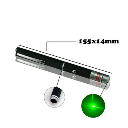 US Local Pet Toy Green Laser Pointer Pen Light Single Beam High Power Lazer Flashlight 900Miles 1mW 532nm Torch