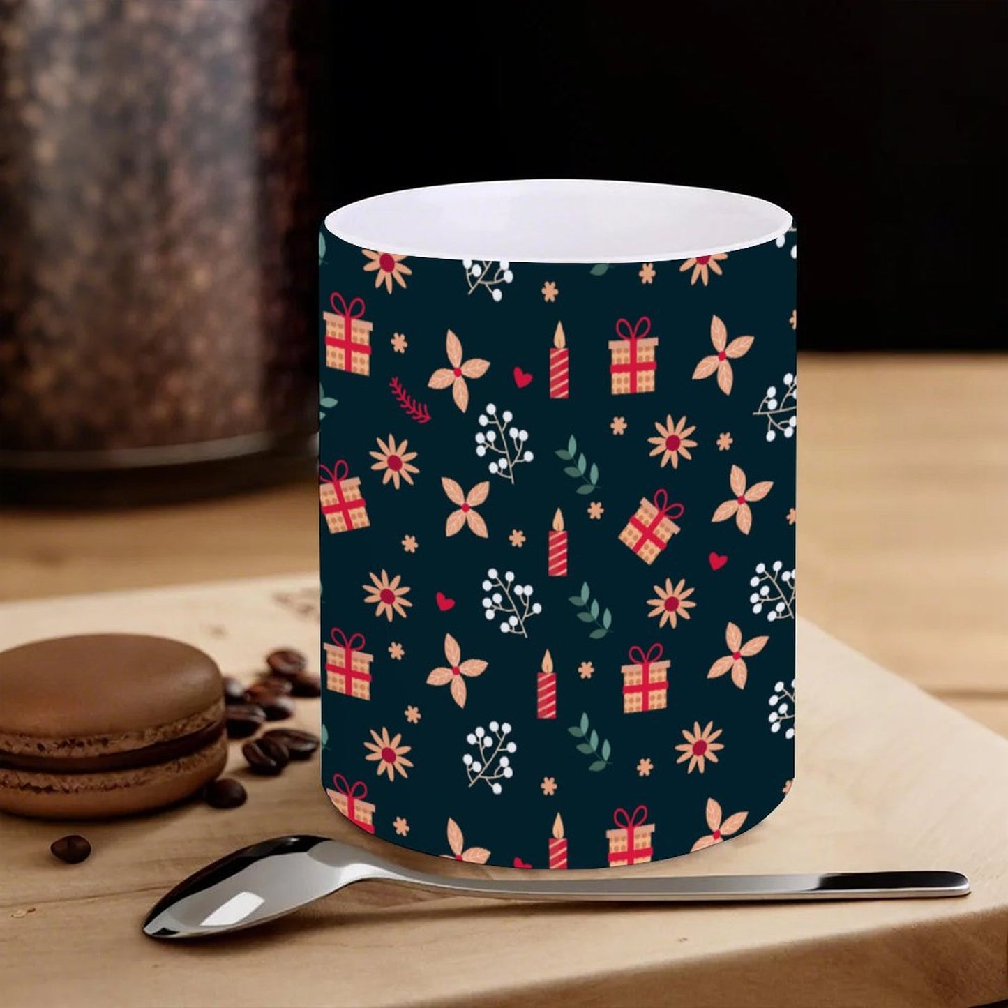 POD US Local White mug with full print, Christmas 0039