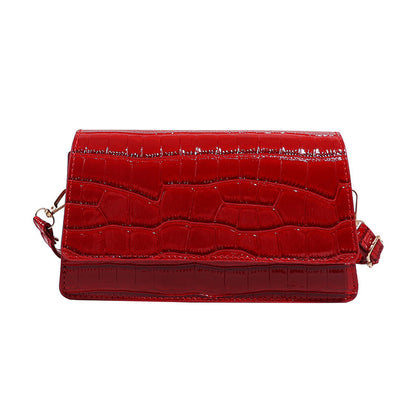 Portable Shoulder Messenger Bag Horizontal Square