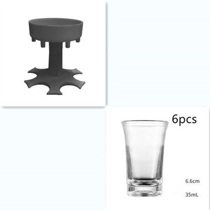 Wine Dispenser Wine Funnel 6-port Beverage