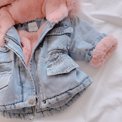 US Local Girl denim coat