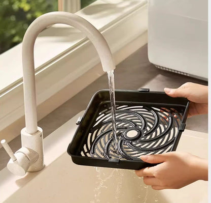 Visual Non Flip Electric Fryer Oven