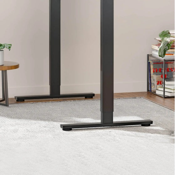 US Local Electric Standing Desk Whole Piece Adjustable Height Desk Home Office Computer Workstation Sit Stand Up Desk