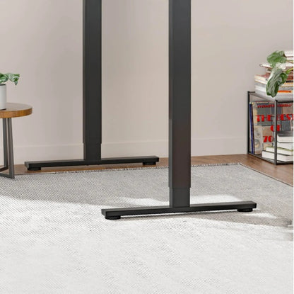 US Local Electric Standing Desk Whole Piece Adjustable Height Desk Home Office Computer Workstation Sit Stand Up Desk