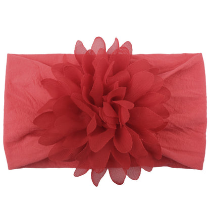 US Local Creative Chiffon Flower Headband Baby Hair Accessories Cute Princess Headband