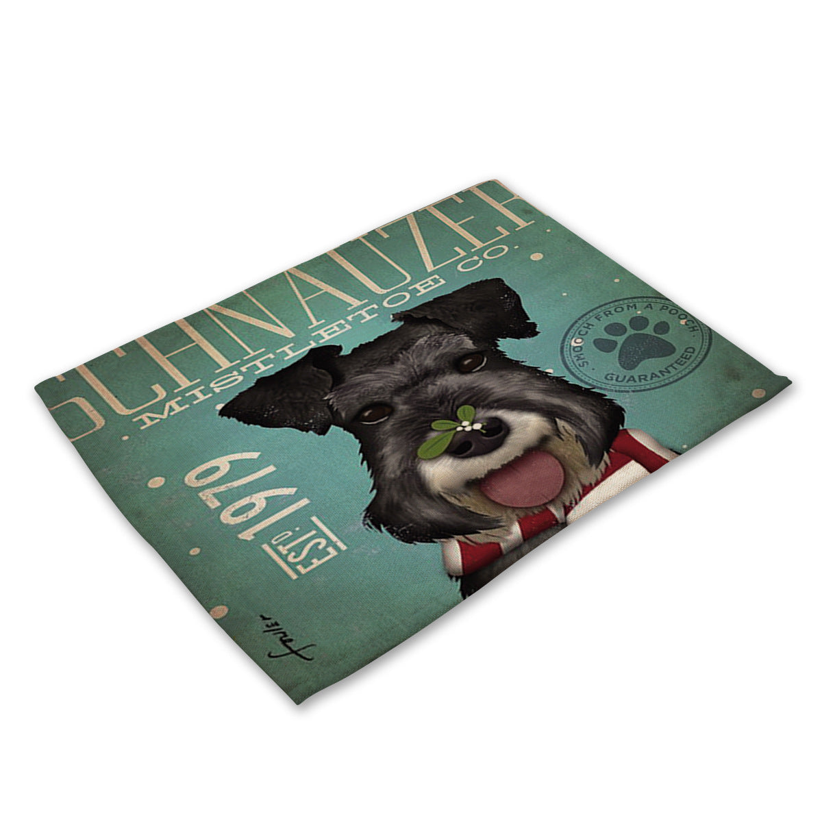 Nordic cartoon animal series placemat