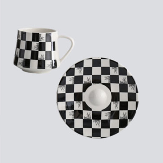 Turkish Ceramic Coffee Cup And Saucer Set
