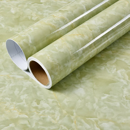 US Local Imitation Marble Pattern Waterproof And High Temperature Resistant Kitchen Furniture Renovation Wallpaper