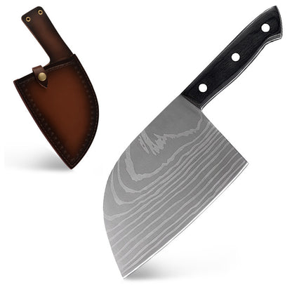 US Local Household Chinese Kitchen Stainless Steel Butcher Knife