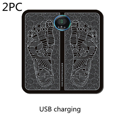 US Local Ems Foot Massager Mat Tens Fisioterapia Electric Foot Cushion Blood Circulation Acupunctur Pad Foot Health Care Relaxation Pain