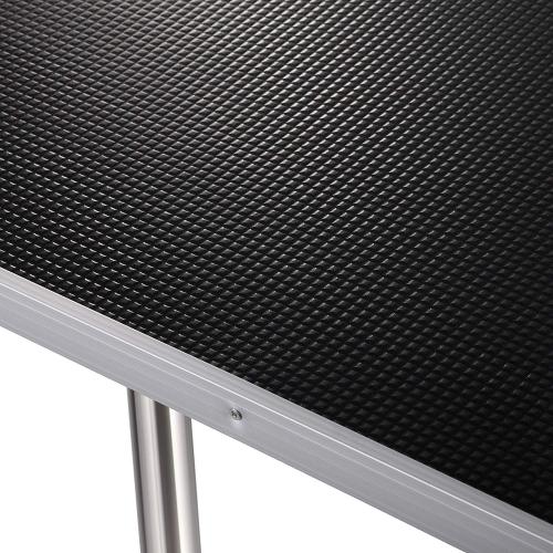 US Local Professional Dog Pet Grooming Table Large Adjustable Heavy Duty Portable With Armrests And Lasso & Grid Tray