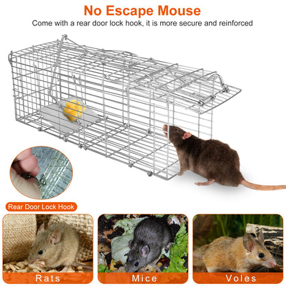 US Local Humanized And Reusable Mouse Traps Are Safe And Suitable For Families, Children, Pets, And Easy To Install