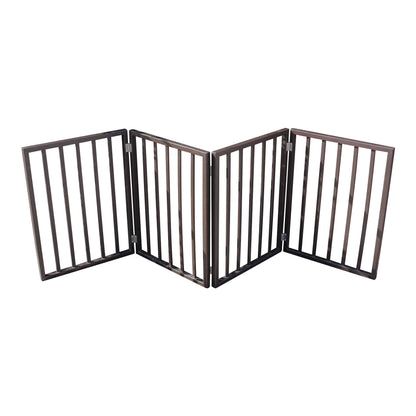 US Local Pet Gate - Dog Gate For Doorways,Stairs Or House-standing, Folding