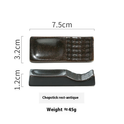 Ceramic Dual-use Dedicated Chopstick Holder Support