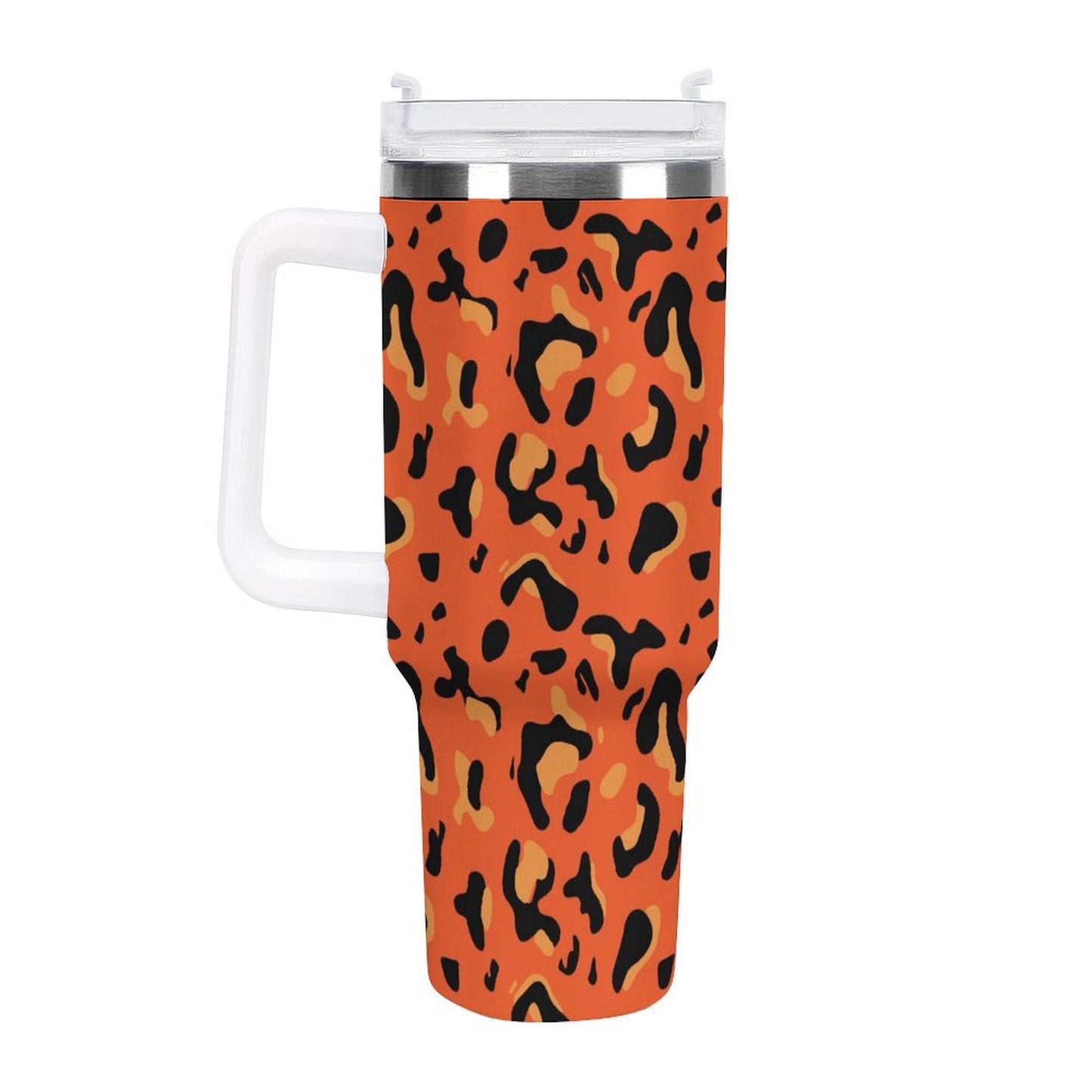 PHDT00401 POD US Local Tumbler 40 oz Large Capacity Car Cup Leopard