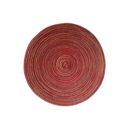 Western-style Placemat Home Placemat Coasters Heat Proof Mat