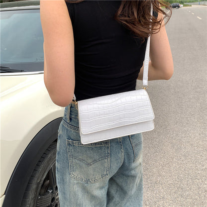 Portable Shoulder Messenger Bag Horizontal Square