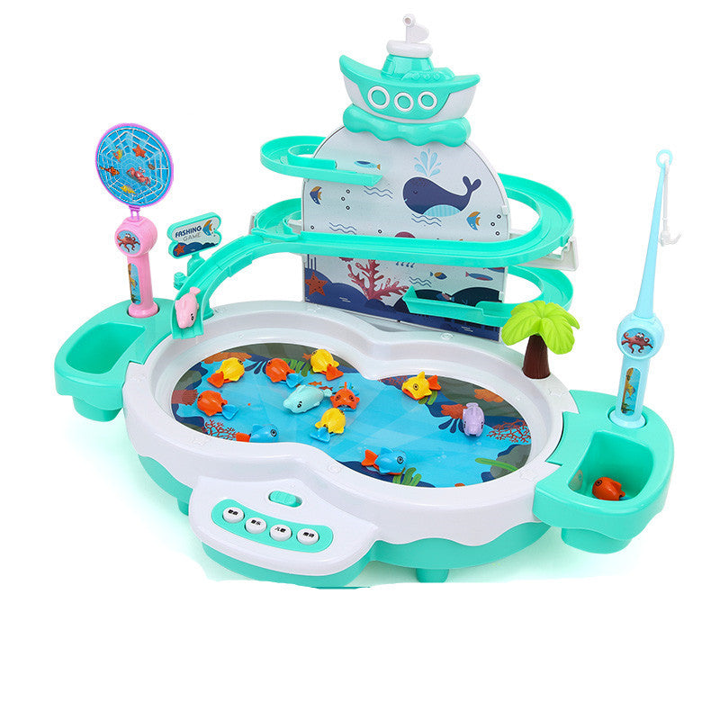 Magnetic Fish Intelligence Brain Children's Electric Fishing Toy 3-year-old Baby Boy And Girl Treasure