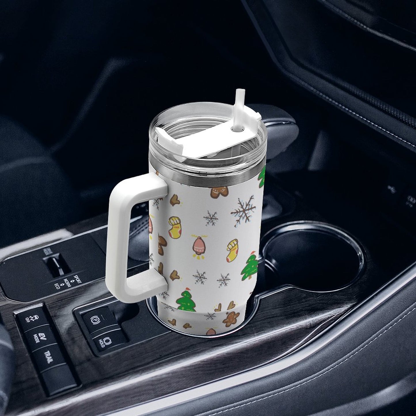 POD US Local Tumbler 40 oz Large Capacity Car Cup Christmas