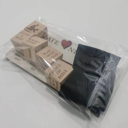 US Local Wooden Date Night Dice Wooden Date Night Ideas Game Dice Romantic Couple Date Night Game Action Decision Dice Games For Couple
