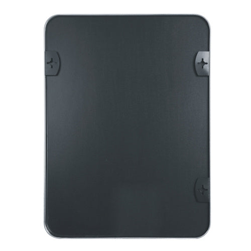 US Local 24x36 Inch Silver Metal Framed Rectangular Bathrrom Mirror For Wall