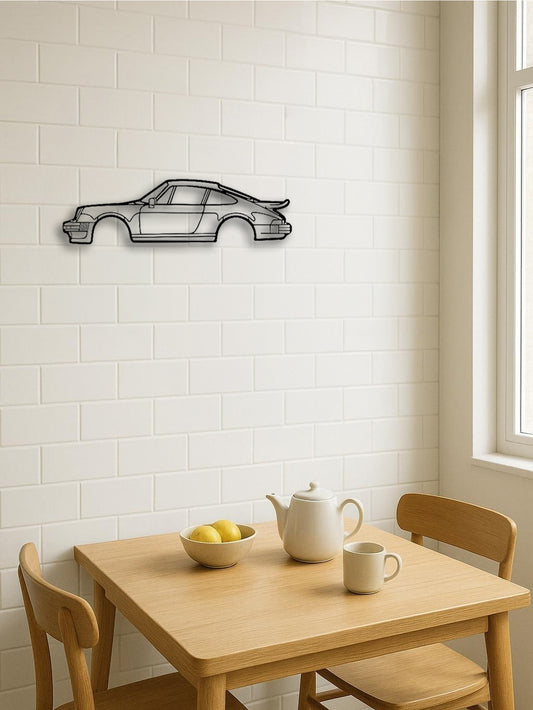 US Local Metal Line Sports Car Metal Wall Art - Auto Enthusiast Gift Home Garage Decor