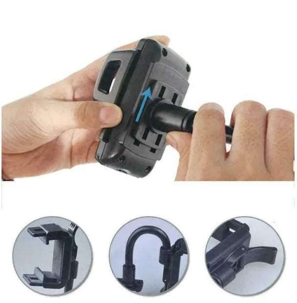 US Local Universal Car Rearview Mirror Mount Stand Holder Cradle For Cell Phone GPS