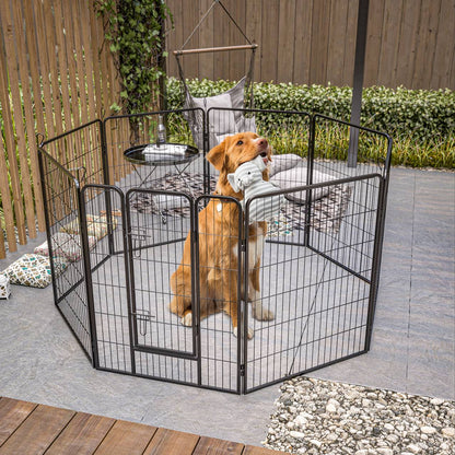 US Local Dog Pens Outdoor Dog Fence Dog Playpen For Large Dogs Dog Kennel Pet Playpen