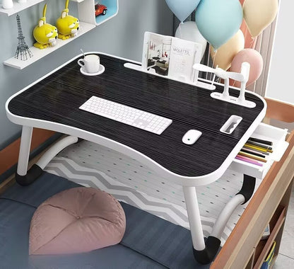 US Local Injection Moulded Folding Table With Cup Holder