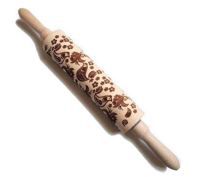 US Local Rolling Pin Christmas Embossing