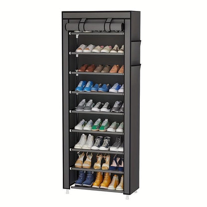 US Local Multi-layer Large-capacity Storage Bag Shoe Storage Cabinet Easy To Assemble Dustproof Suitable For Home Bedroom Dormitory Sundries Storage