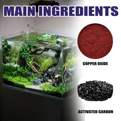 US Local Igbondigal Lichen Fish Tank Cleaning Supplies Algaecide To Remove Moss And Green Water Algae