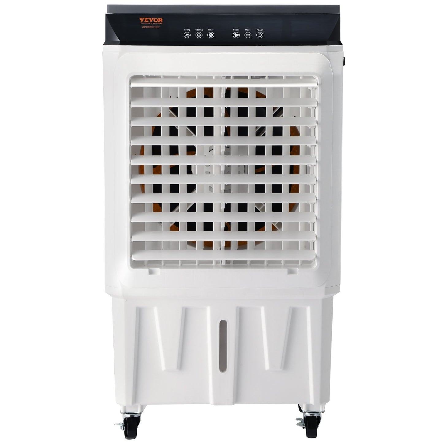 US Local VEVOR Evaporative Air Cooler, 2100 CFM, Oscillating Swamp Cooler With Adjustable 3 Speeds And 12 H Timer, 7 Gal Portable Air Cooler For 750 Sq.ft, Indoor Outdoor Use
