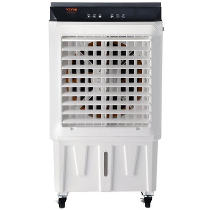US Local VEVOR Evaporative Air Cooler, 2100 CFM, Oscillating Swamp Cooler With Adjustable 3 Speeds And 12 H Timer, 7 Gal Portable Air Cooler For 750 Sq.ft, Indoor Outdoor Use