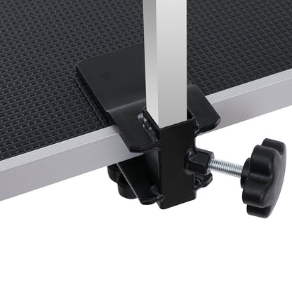 US Local VEVOR Pet Grooming Table Arm With Clamp, 36''x24'' Dog Grooming Station, Foldable Pets Grooming Stand For Medium And Small Dogs, Free No Sit Haunch Holder With Grooming Loop, Bearing 330lbs