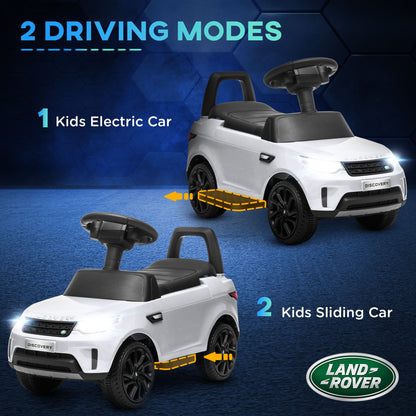 US Local 1 Land Rover Licensed 6V Ride on Car Sliding Car Battery Powered Electric Car w/ Headlights Music Horn