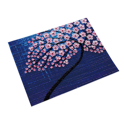 Retro tree pattern placemat