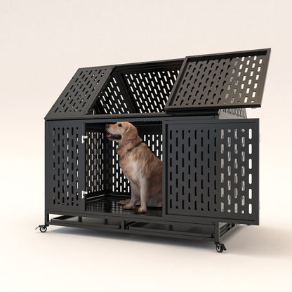 US Local 45inch Heavy Duty Dog Crate
