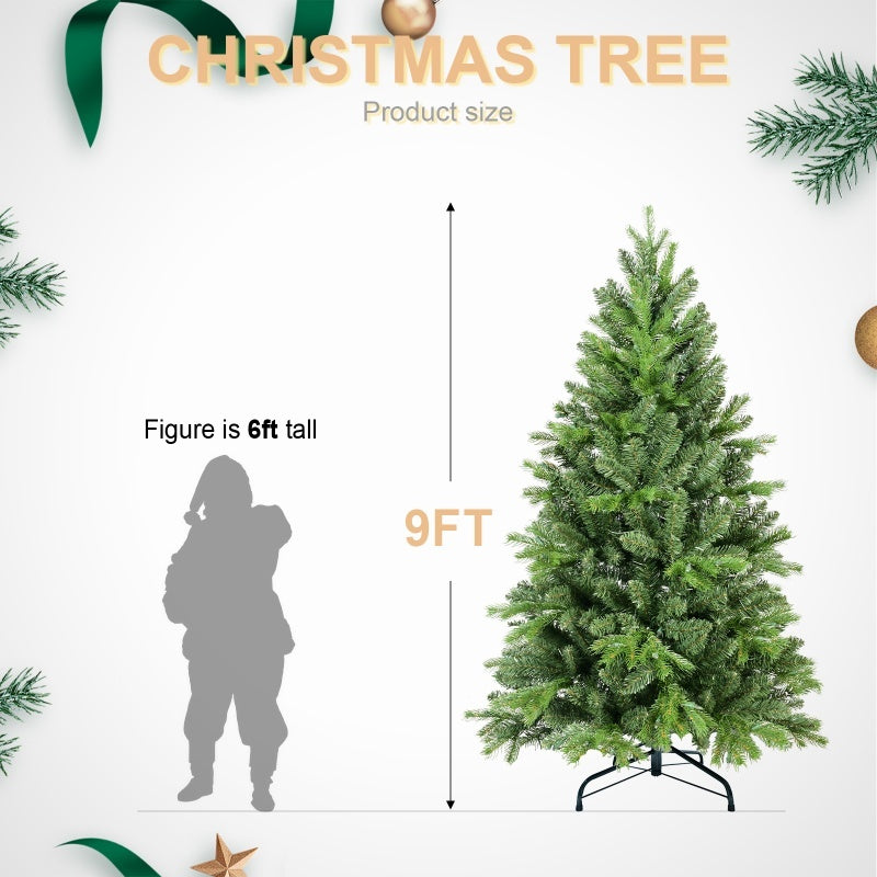 US Local PE, PVC Christmas Tree, Green