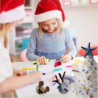 US Local Seashells For Crafting Christmas Ornaments 24pcs 2-3 Inch Hanging Sea Shells Natural White Scallop Shells For Crafts