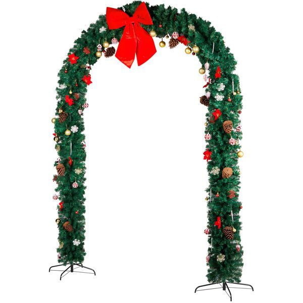 US Local 240x40x265cm PVC Christmas Arch