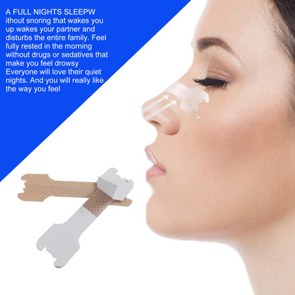 US Local South Moon Relieves Nasal Obstruction Nasal Dilation Discomfort Relieves Sleep Disorders Snoring Nose Ventilation Patch