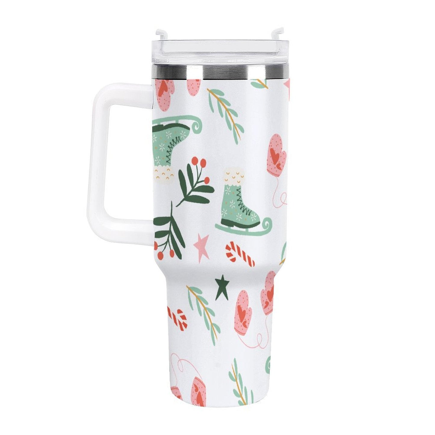 POD US Local 40 oz Large Capacity Car Cup Christmas, Skates