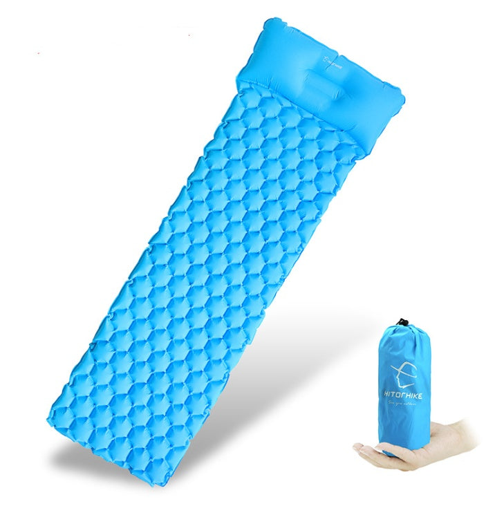 USA Local Outdoor Camping Inflatable Honeycomb Mattress Tent Sleeping Mat