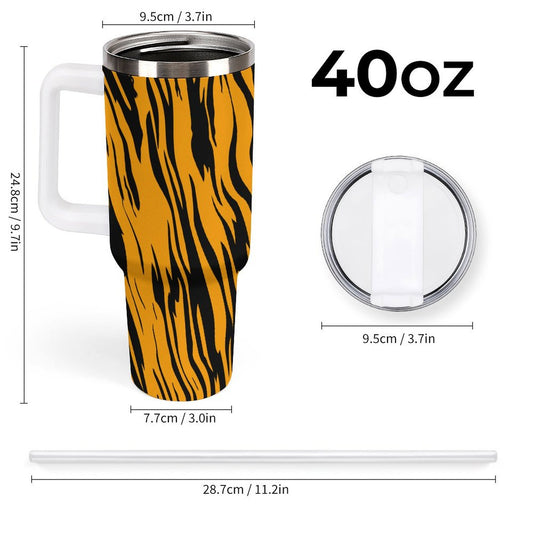 PHDT00183 POD US Local Tumbler 40 oz Large Capacity Car Cup Tiger