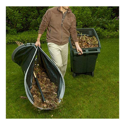 US Local Foldable Dustpan Leaf Storage Bag Collector