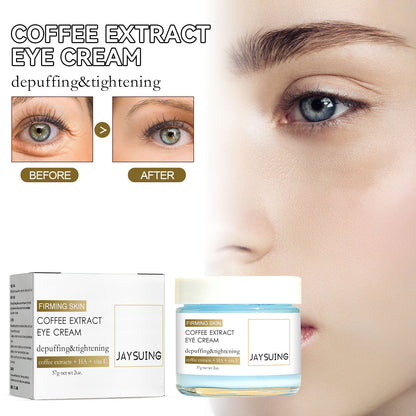 US Local Jaysuing Coffee Firming Eye Cream Firming & Moisturizing Eye Cream For Fine Lines & Dark Circles