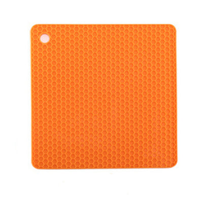Square honeycomb cushion silicone placemat