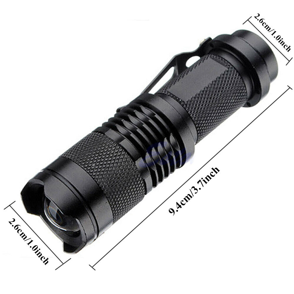 US Local UV Ultra Violet Flashlight Handheld Blacklight Small Flashlight 395nm Mini Light Inspection Lamp Pen Torch Detector For Dog Pet Urine Stains, Bed Bugs And Scorpions